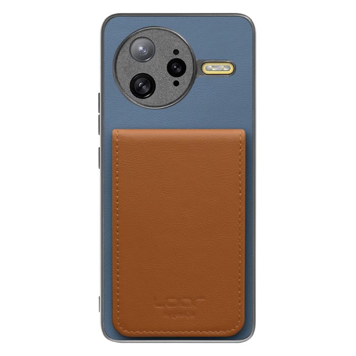 [ LOOF BASIC-SHELL SLIM CARD 4カード ] POCO F7 Ultra Xiaomi シャオミ ケース 背面 カード収納 カード入れ カードポケット カバー スマホケース 薄型 大容量 本革 [ POCO F7 Ultra ]