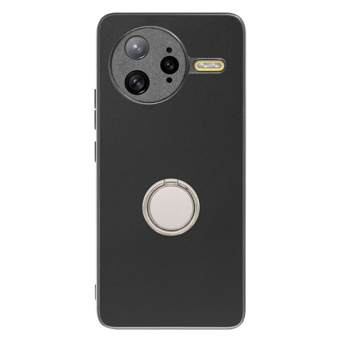 [ LOOF RING-SHELL (シンプル Ver.) ] POCO F7 Ultra Xiaomi シャオミ スマホケース 背面 ケース カバー ハードケース スマホリング リング付き 本革 ストラップホール [ POCO F7 Ultra ]