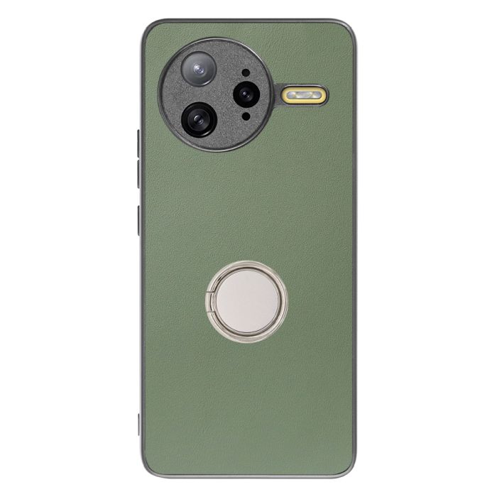 [ LOOF RING-SHELL ] POCO F7 Ultra Xiaomi シャオミ スマホケース 背面 ケース カバー ハードケース スマホリング リング付き 本革 ストラップホール [ POCO F7 Ultra ]