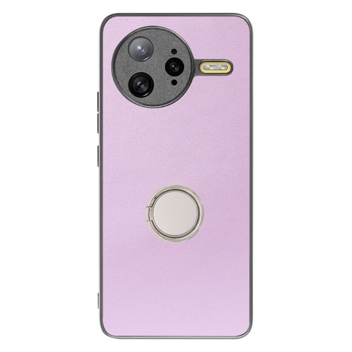 [ LOOF RING-SHELL ] POCO F7 Ultra Xiaomi シャオミ スマホケース 背面 ケース カバー ハードケース スマホリング リング付き 本革 ストラップホール [ POCO F7 Ultra ]