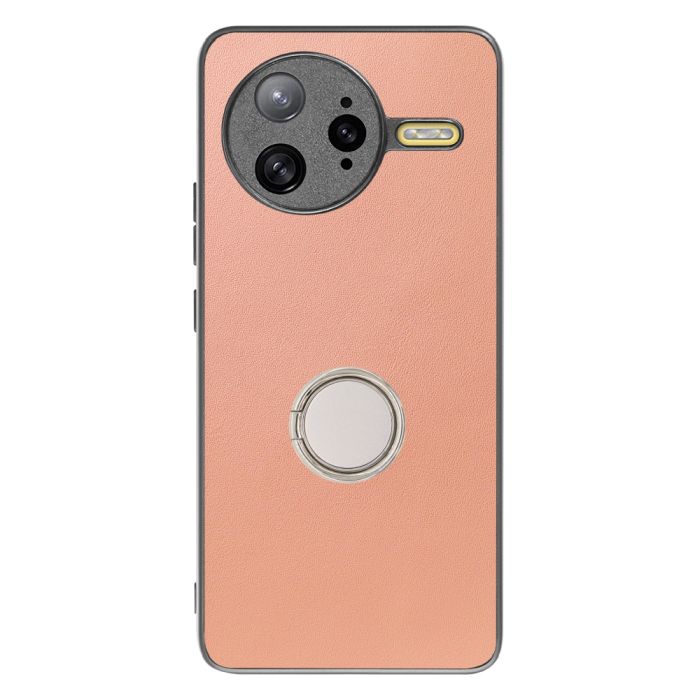 [ LOOF RING-SHELL ] POCO F7 Ultra Xiaomi シャオミ スマホケース 背面 ケース カバー ハードケース スマホリング リング付き 本革 ストラップホール [ POCO F7 Ultra ]