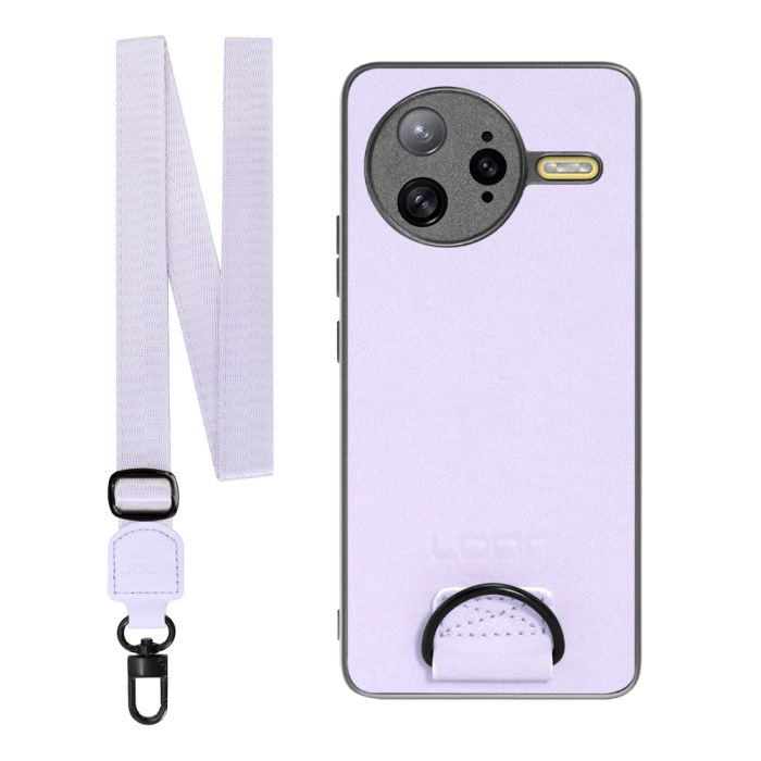 [ LOOF STRAP-SHELL ] POCO F7 Ultra Xiaomi シャオミ スマホケース 背面 ケース カバー ハードケース ショルダー スマホショルダー ハンドストラップ  本革 [ POCO F7 Ultra ]