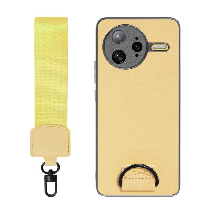 [ LOOF STRAP-SHELL ] POCO F7 Ultra Xiaomi シャオミ スマホケース 背面 ケース カバー ハードケース ショルダー スマホショルダー ハンドストラップ  本革 [ POCO F7 Ultra ]