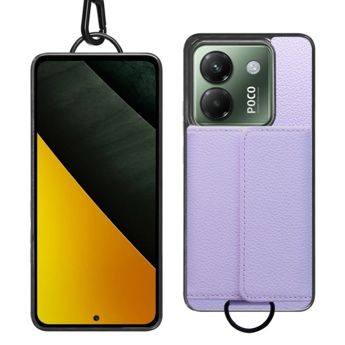 [ LOOF WALLET-SHELL ] POCO M7 Pro 5G Xiaomi シャオミ  ケース カバー スマホケース ショルダー スマホショルダー 本革 背面収納 財布 カード入れ [ POCO M7 Pro 5G ]