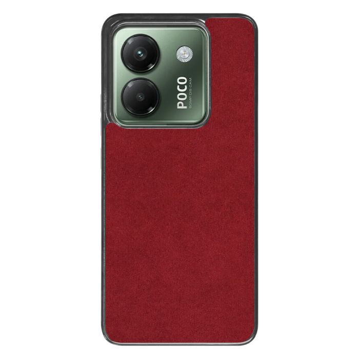 [ LOOF ALCANTARA-SHELL ] POCO M7 Pro 5G Xiaomi シャオミ ケース カバー スマホケース アルカンターラ シンプル ストラップホール [ POCO M7 Pro 5G ]