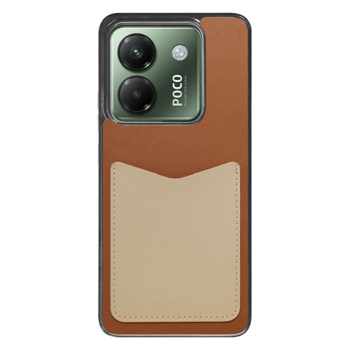 [ LOOF PASS-SHELL (LEATHER Ver.) ] POCO M7 Pro 5G Xiaomi シャオミ スマホケース 背面 ケース カバー ハードケース カード収納 カードホルダー ストラップホール [ POCO M7 Pro 5G ]