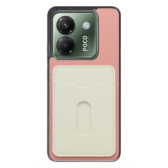 [ LOOF PASS-SHELL スライド] POCO M7 Pro 5G Xiaomi シャオミ スマホケース 背面 ケース カバー ハードケース カード収納 カードホルダー ストラップホール [ POCO M7 Pro 5G ]