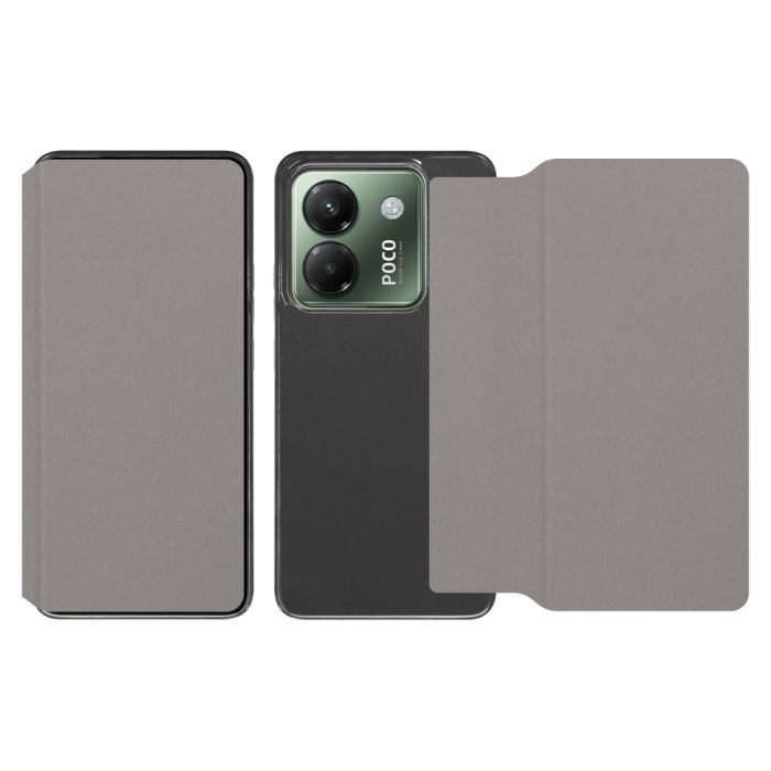 [ LOOF SKIN-FIT ] POCO M7 Pro 5G Xiaomi シャオミ スマホケース 背面 ケース カバー 手帳型 ハードケース カード収納 マグネットなし ストラップホール [ POCO M7 Pro 5G ]
