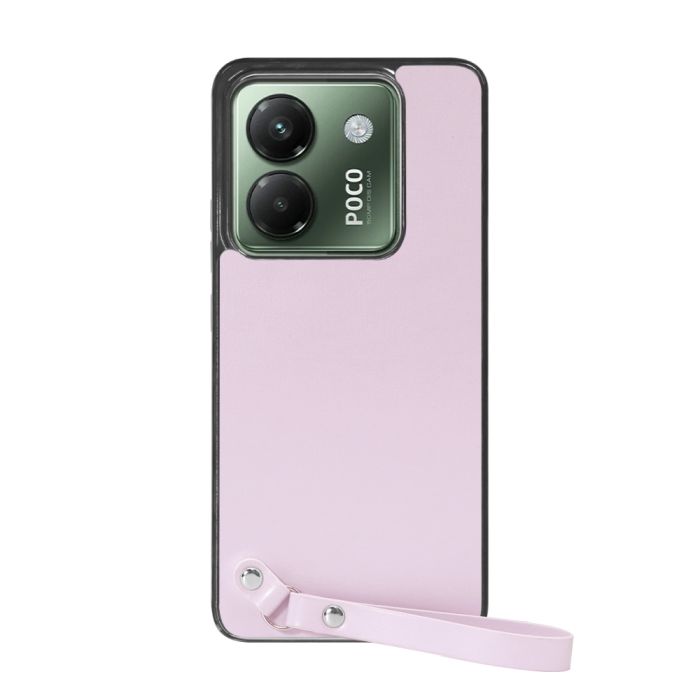 [ LOOF MACARON-SHELL ] POCO M7 Pro 5G Xiaomi シャオミ スマホケース 背面 ケース カバー ハードケース ストラップ付き 本革 ストラップホール [ POCO M7 Pro 5G ]