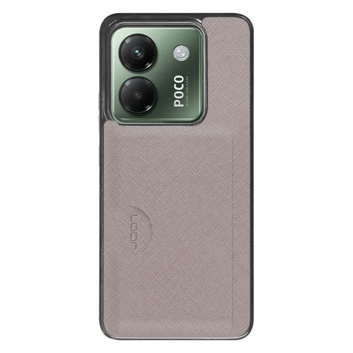 [ LOOF CASUAL-SLOT ] POCO M7 Pro 5G Xiaomi シャオミ スマホケース 背面 カード入れ カードポケット ケース カバー ハードケース カード収納 ストラップホール [ POCO M7 Pro 5G ]