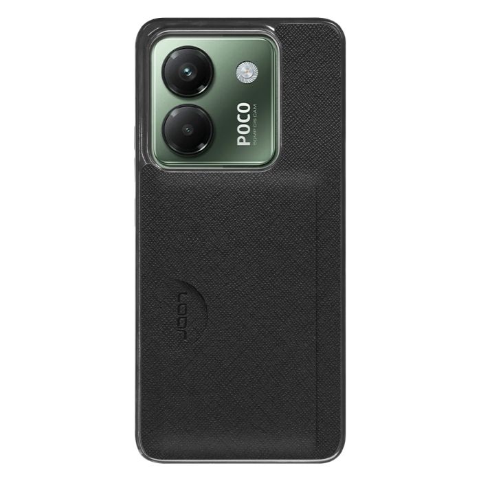 [ LOOF CASUAL-SLOT ] POCO M7 Pro 5G Xiaomi シャオミ スマホケース 背面 カード入れ カードポケット ケース カバー ハードケース カード収納 ストラップホール [ POCO M7 Pro 5G ]