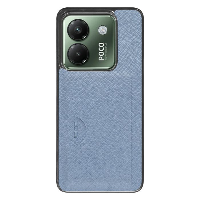 [ LOOF CASUAL-SLOT ] POCO M7 Pro 5G Xiaomi シャオミ スマホケース 背面 カード入れ カードポケット ケース カバー ハードケース カード収納 ストラップホール [ POCO M7 Pro 5G ]