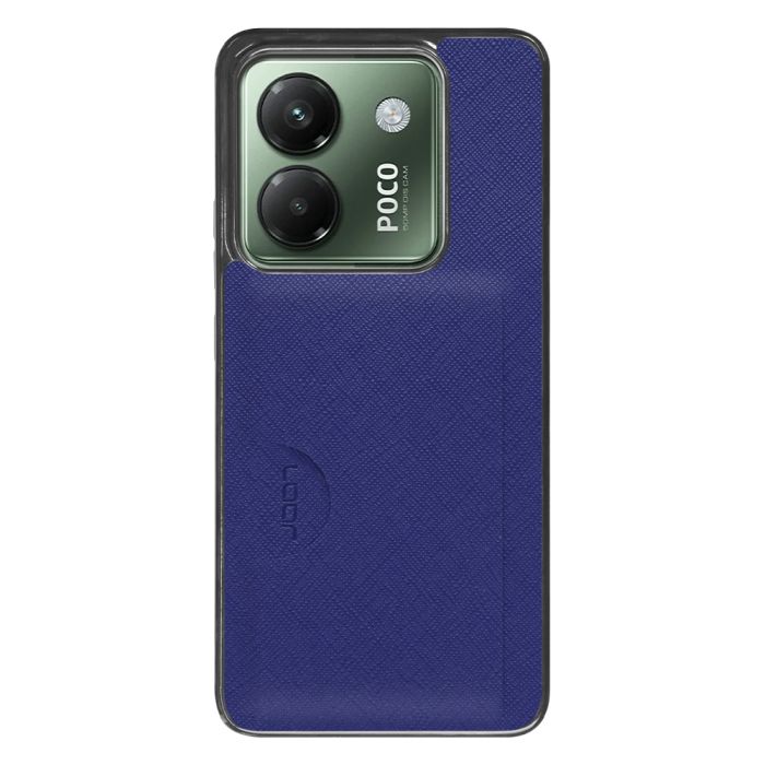 [ LOOF CASUAL-SLOT ] POCO M7 Pro 5G Xiaomi シャオミ スマホケース 背面 カード入れ カードポケット ケース カバー ハードケース カード収納 ストラップホール [ POCO M7 Pro 5G ]