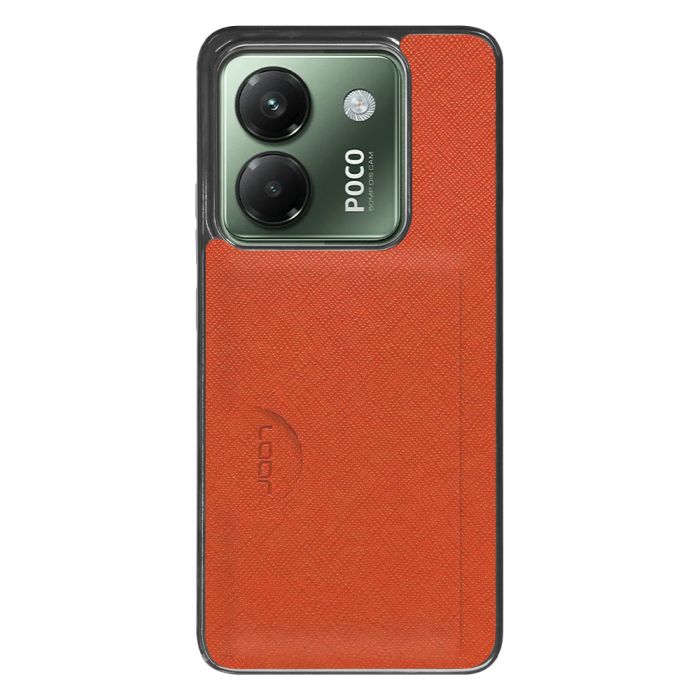 [ LOOF CASUAL-SLOT ] POCO M7 Pro 5G Xiaomi シャオミ スマホケース 背面 カード入れ カードポケット ケース カバー ハードケース カード収納 ストラップホール [ POCO M7 Pro 5G ]