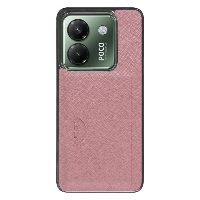 [ LOOF CASUAL-SLOT ] POCO M7 Pro 5G Xiaomi シャオミ スマホケース 背面 カード入れ カードポケット ケース カバー ハードケース カード収納 ストラップホール [ POCO M7 Pro 5G ]