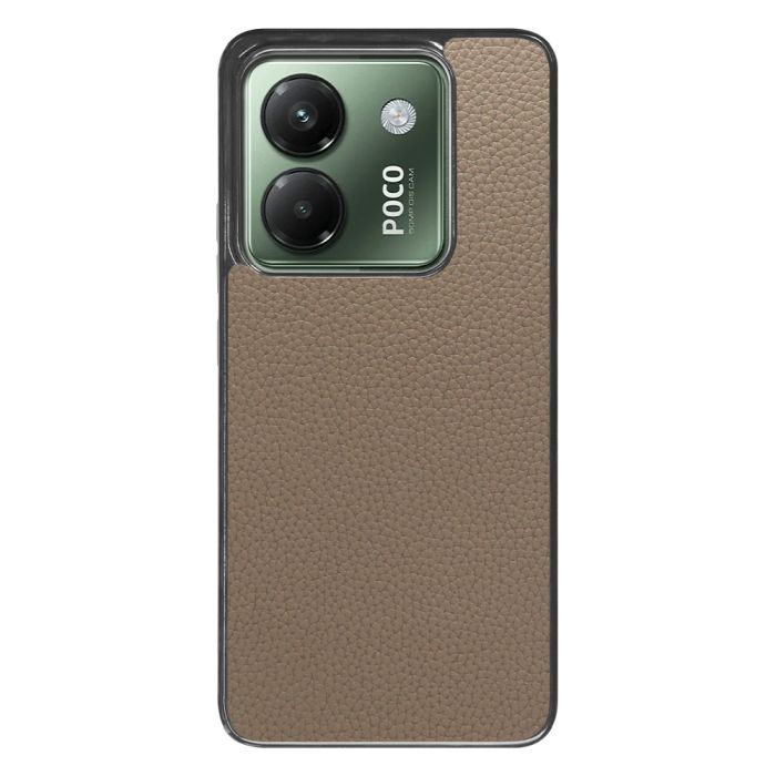 [ LOOF LUXURY-SHELL ] POCO M7 Pro 5G Xiaomi シャオミ スマホケース 背面 ケース カバー ハードケース 本革 ストラップホール [ POCO M7 Pro 5G ]