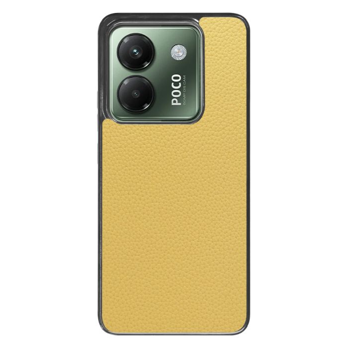[ LOOF LUXURY-SHELL ] POCO M7 Pro 5G Xiaomi シャオミ スマホケース 背面 ケース カバー ハードケース 本革 ストラップホール [ POCO M7 Pro 5G ]