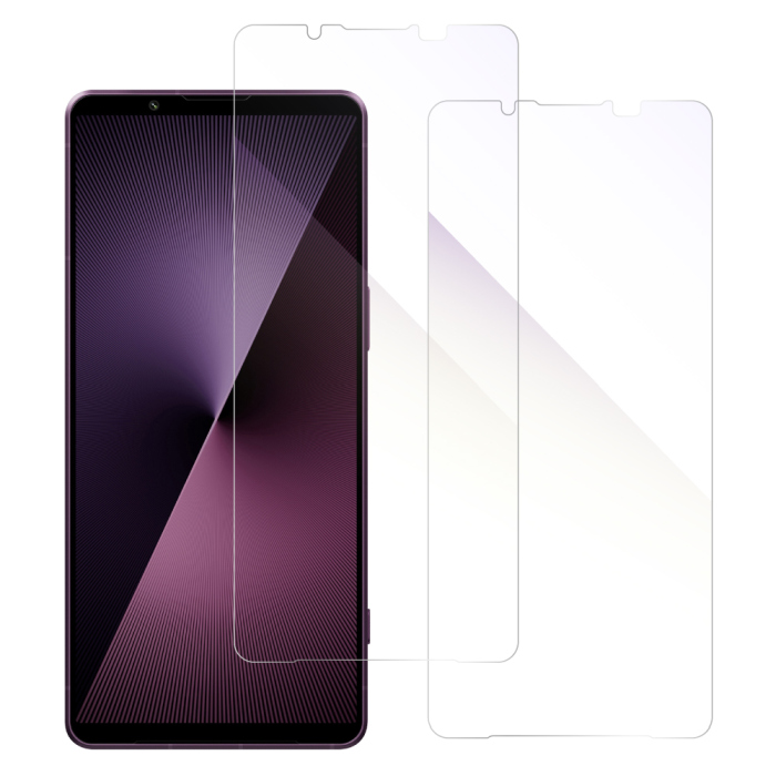 [2枚入り] LOOF 強化ソフトフィルム Xperia 1 VII  保護フィルム クリア/マット/ブルーライトカット/覗き見防止  簡単貼り付け 画面保護 ソフトフィルム 気泡なし 傷防止 割れ防止 [Xperia 1 VII ]