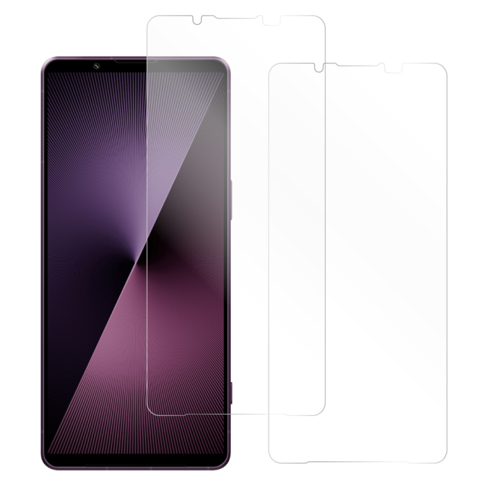 [2枚入り] LOOF 強化ソフトフィルム Xperia 1 VII  保護フィルム クリア/マット/ブルーライトカット/覗き見防止  簡単貼り付け 画面保護 ソフトフィルム 気泡なし 傷防止 割れ防止 [Xperia 1 VII ]