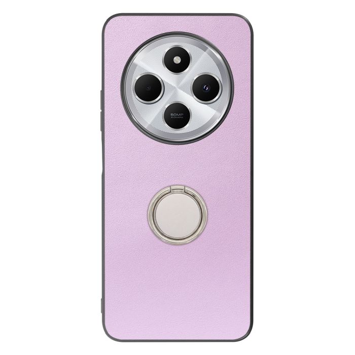 [ LOOF RING-SHELL (シンプル Ver.) ] Xiaomi Redmi 14C 14C Redmi14C スマホケース 背面 ケース カバー ハードケース スマホリング リング付き 本革 ストラップホール [ Xiaomi Redmi 14C ]