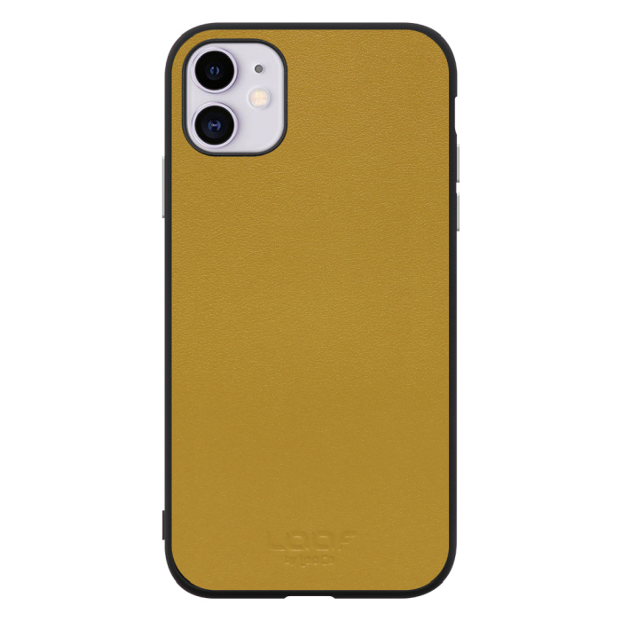 [ LOOF CLASSY-SHELL ] iPhone 11 iPhone11 スマホケース 背面 ケース カバー ハードケース シルバーボタン 本革 ストラップホール  [ iPhone 11 ]