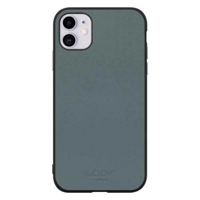 [ LOOF CLASSY-SHELL ] iPhone 11 iPhone11 スマホケース 背面 ケース カバー ハードケース シルバーボタン 本革 ストラップホール  [ iPhone 11 ]