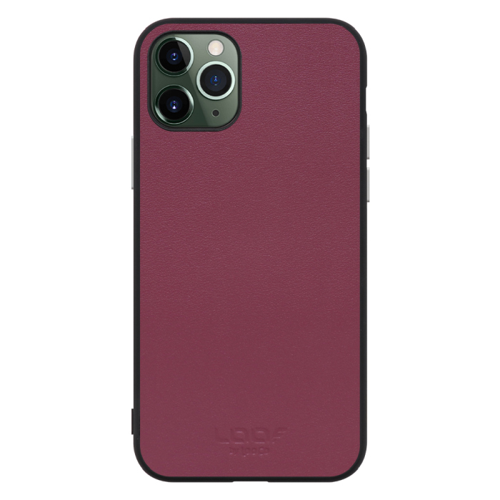 [ LOOF CLASSY-SHELL ] iPhone 11 Pro iPhone11pro 11pro スマホケース 背面 ケース カバー ハードケース シルバーボタン 本革 ストラップホール  [ iPhone 11 Pro ]