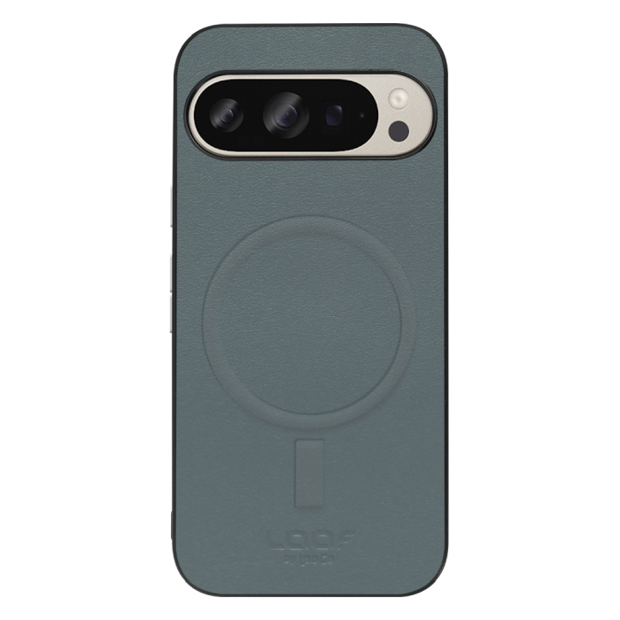 [ LOOF CLASSY-SHELL MagSafe対応 ] Google Pixel 9 / 9 Pro Google Pixel9 Pixel9pro ピクセル9 ピクセル9プロ スマホケース 背面 ケース カバー ハードケース シルバーボタン 本革 ストラップホール MagSafe対応 [ Google Pixel 9 / 9 Pro ]