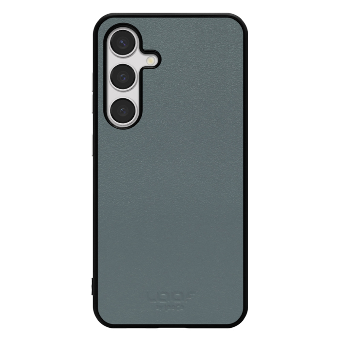 [ LOOF CLASSY-SHELL ] Galaxy S24 s24 スマホケース 背面 ケース カバー ハードケース シルバーボタン 本革 ストラップホール  [ Galaxy S24 ]
