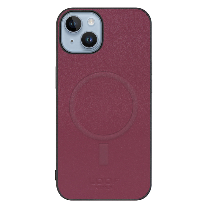 [ LOOF CLASSY-SHELL MagSafe対応 ] iPhone 14 iphone14 スマホケース 背面 ケース カバー ハードケース シルバーボタン 本革 ストラップホール MagSafe対応 [ iPhone 14 ]