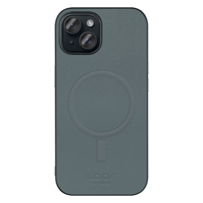[ LOOF CLASSY-SHELL MagSafe対応 ] iPhone 15 iPhone15 アイフォン15 iPhone 15 アイフォン 15 スマホケース 背面 ケース カバー ハードケース シルバーボタン 本革 ストラップホール MagSafe対応 [ iPhone 15 ]
