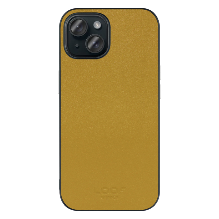 [ LOOF CLASSY-SHELL ] iPhone 15 iPhone15 アイフォン15 iPhone 15 アイフォン 15 スマホケース 背面 ケース カバー ハードケース シルバーボタン 本革 ストラップホール  [ iPhone 15 ]