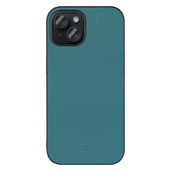[ LOOF CLASSY-SHELL ] iPhone 15 iPhone15 アイフォン15 iPhone 15 アイフォン 15 スマホケース 背面 ケース カバー ハードケース シルバーボタン 本革 ストラップホール  [ iPhone 15 ]