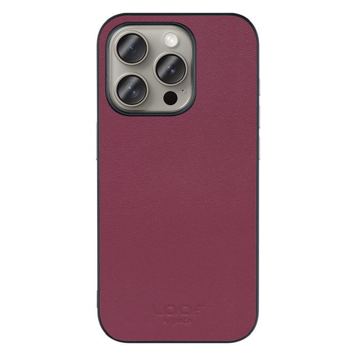 [ LOOF CLASSY-SHELL ] iPhone 15 Pro iPhone15 Pro アイフォン15 プロ iPhone 15 Pro 15Pro アイフォン 15 スマホケース 背面 ケース カバー ハードケース シルバーボタン 本革 ストラップホール  [ iPhone 15 Pro ]