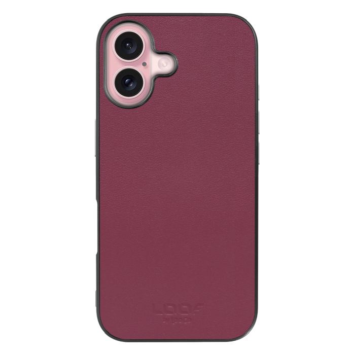 [ LOOF CLASSY-SHELL ] iPhone 16 iPhone16 アイフォン16 iPhone 16 アイフォン 16 スマホケース 背面 ケース カバー ハードケース シルバーボタン 本革 ストラップホール  [ iPhone 16 ]