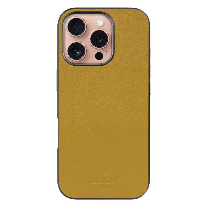 [ LOOF CLASSY-SHELL ]  iPhone 16 Pro アイフォン16 プロ スマホケース 背面 ケース カバー ハードケース シルバーボタン 本革 ストラップホール  [ iPhone 16 Pro ]