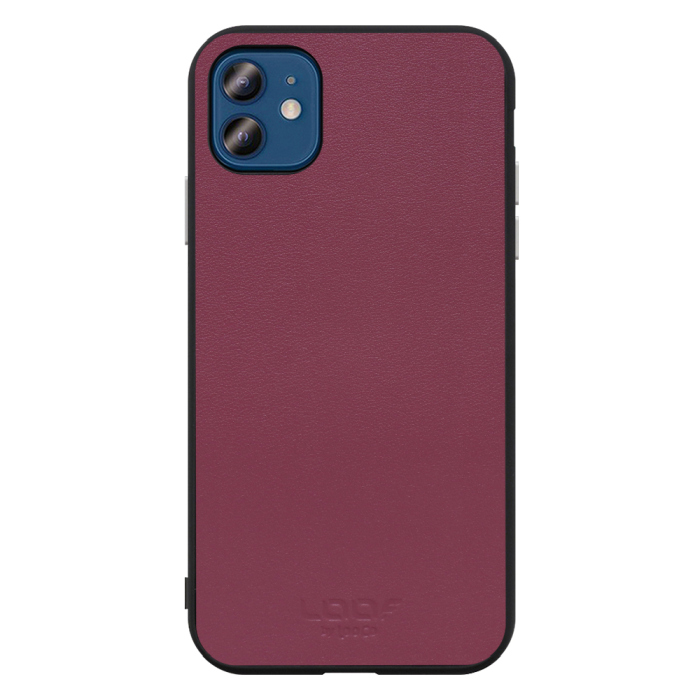 [ LOOF CLASSY-SHELL ] iPhone 12 / 12 Pro iphone12 iphone12pro 12pro 12プロ スマホケース 背面 ケース カバー ハードケース シルバーボタン 本革 ストラップホール  [ iPhone 12 / 12 Pro ]