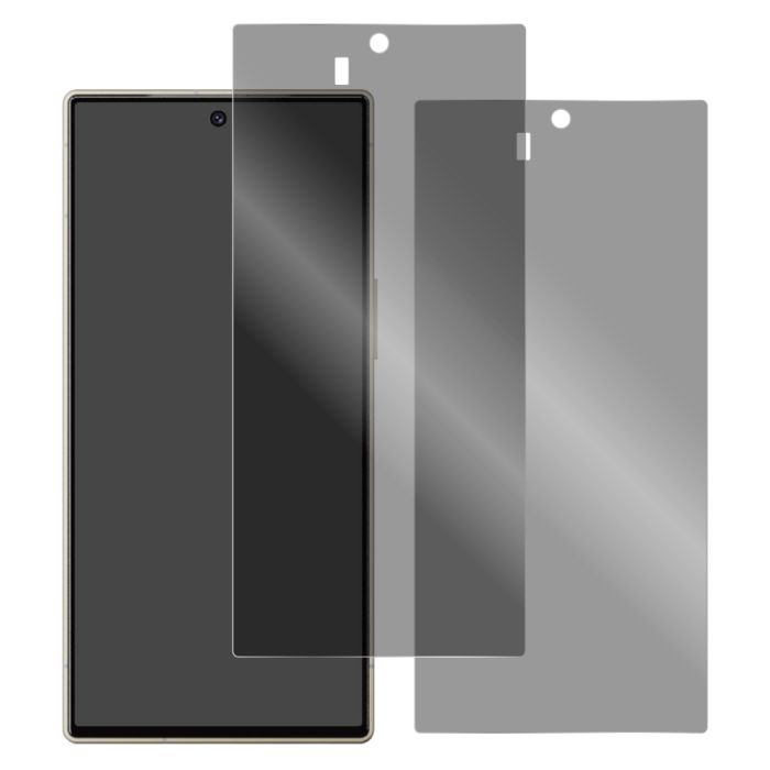 [2枚入り] LOOF 強化ソフトフィルム AQUOS R10 SH-51F 保護フィルム クリア/マット/ブルーライトカット/覗き見防止  簡単貼り付け 画面保護 ソフトフィルム 気泡なし 傷防止 割れ防止 [ AQUOS wish5 ]