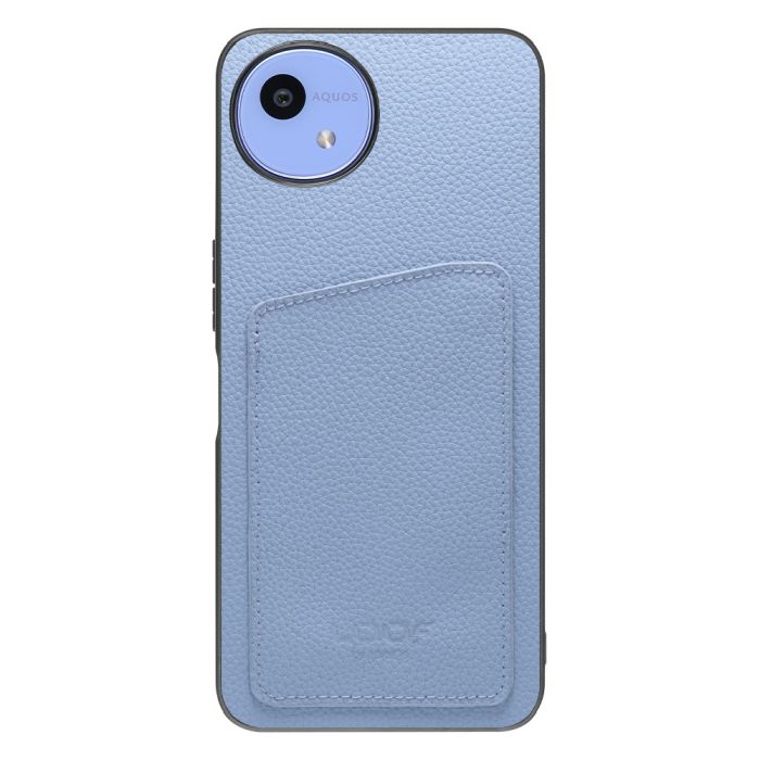 [ LOOF INVISIBLE CARD CASE-SHELL ] AQUOS wish5 アクオス SH-52F スマホケース 背面 ケース カバー 本革 見えない収納 カード 見えない 落ちない マグネット [ AQUOS wish5 ]