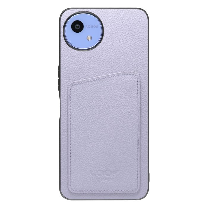 [ LOOF INVISIBLE CARD CASE-SHELL ] AQUOS wish5 アクオス SH-52F スマホケース 背面 ケース カバー 本革 見えない収納 カード 見えない 落ちない マグネット [ AQUOS wish5 ]