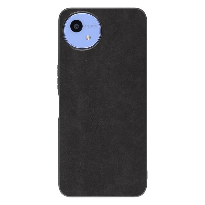 [ LOOF ALCANTARA-SHELL ] AQUOS wish5 アクオス SH-52F ケース カバー スマホケース アルカンターラ シンプル ストラップホール [ AQUOS wish5 ]
