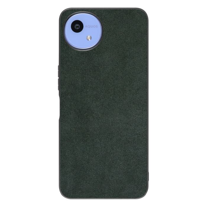 [ LOOF ALCANTARA-SHELL ] AQUOS wish5 アクオス SH-52F ケース カバー スマホケース アルカンターラ シンプル ストラップホール [ AQUOS wish5 ]