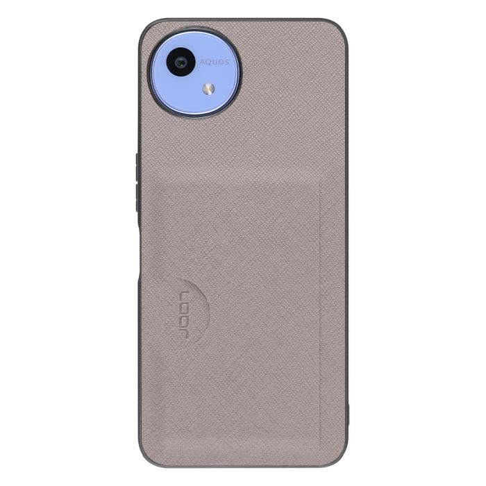 [ LOOF CASUAL-SLOT ] AQUOS wish5 アクオス SH-52F スマホケース 背面 カード入れ カードポケット ケース カバー ハードケース カード収納 ストラップホール [ AQUOS wish5 ]