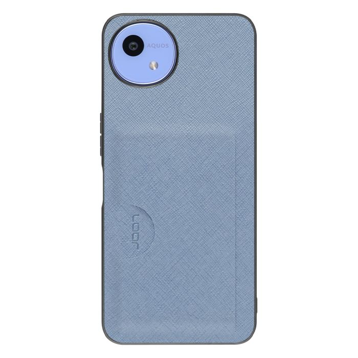 [ LOOF CASUAL-SLOT ] AQUOS wish5 アクオス SH-52F スマホケース 背面 カード入れ カードポケット ケース カバー ハードケース カード収納 ストラップホール [ AQUOS wish5 ]