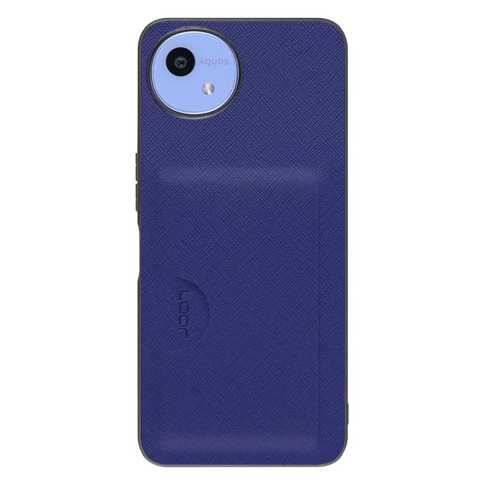 [ LOOF CASUAL-SLOT ] AQUOS wish5 アクオス SH-52F スマホケース 背面 カード入れ カードポケット ケース カバー ハードケース カード収納 ストラップホール [ AQUOS wish5 ]