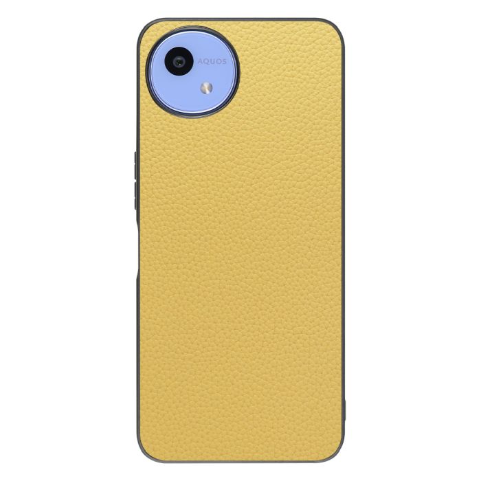 [ LOOF LUXURY-SHELL ] AQUOS wish5 アクオス SH-52F スマホケース 背面 ケース カバー ハードケース 本革 ストラップホール [ AQUOS wish5 ]