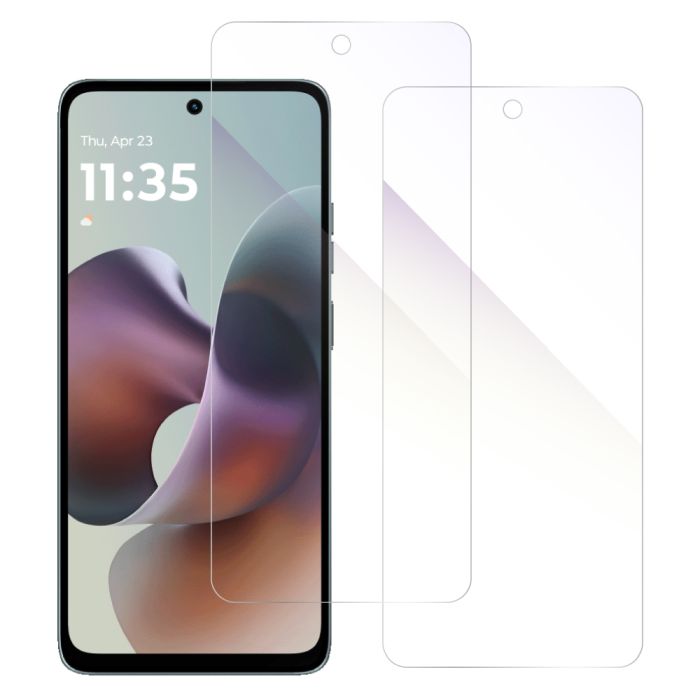 [2枚入り] LOOF 強化ソフトフィルム moto g66j 5G / g66y 5G  保護フィルム クリア/マット/ブルーライトカット/覗き見防止  簡単貼り付け 画面保護 ソフトフィルム 気泡なし 傷防止 割れ防止 [ moto g66j 5G / g66y 5G ]