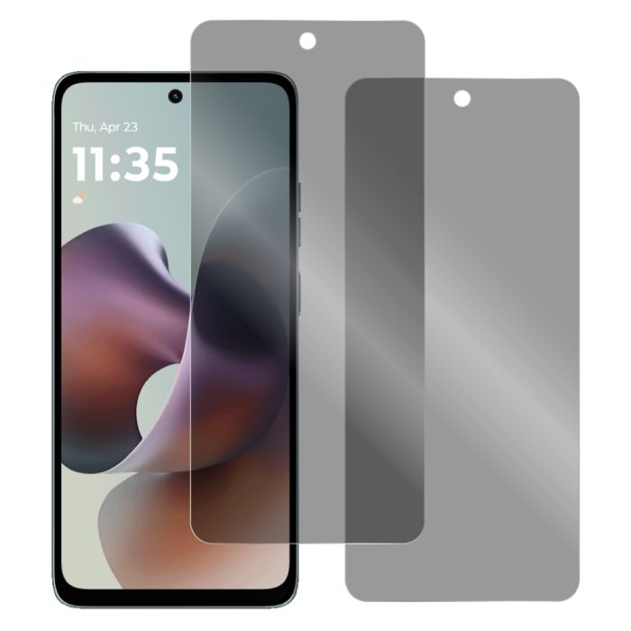 [2枚入り] LOOF 強化ソフトフィルム moto g66j 5G / g66y 5G  保護フィルム クリア/マット/ブルーライトカット/覗き見防止  簡単貼り付け 画面保護 ソフトフィルム 気泡なし 傷防止 割れ防止 [ moto g66j 5G / g66y 5G ]