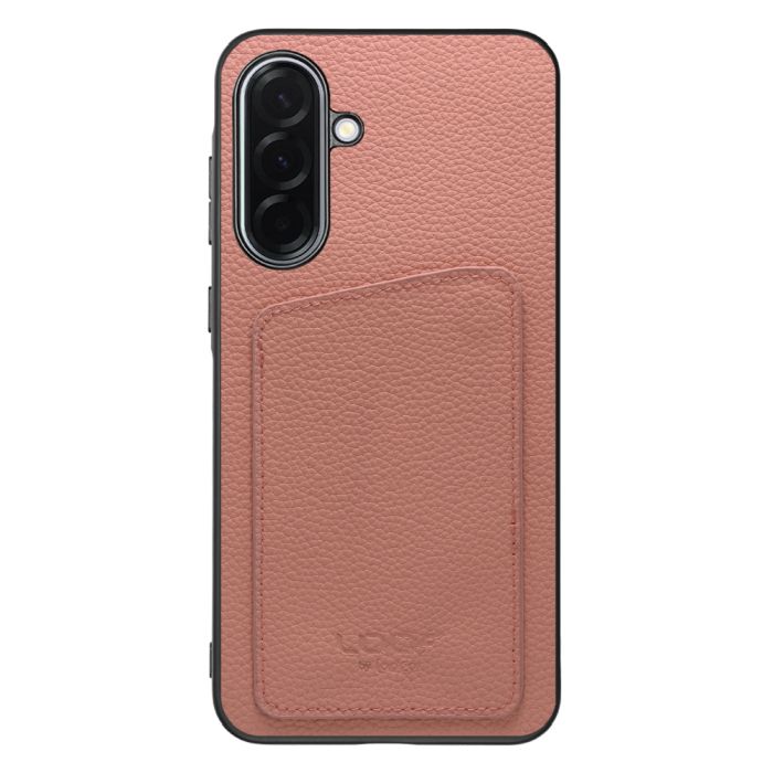 [ LOOF INVISIBLE CARD CASE-SHELL ] Galaxy A36 5G SC-54F スマホケース 背面 ケース カバー 本革 見えない収納 カード 見えない 落ちない マグネット [ Galaxy A36 5G ]