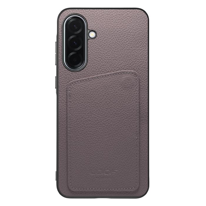 [ LOOF INVISIBLE CARD CASE-SHELL ] Galaxy A36 5G SC-54F スマホケース 背面 ケース カバー 本革 見えない収納 カード 見えない 落ちない マグネット [ Galaxy A36 5G ]